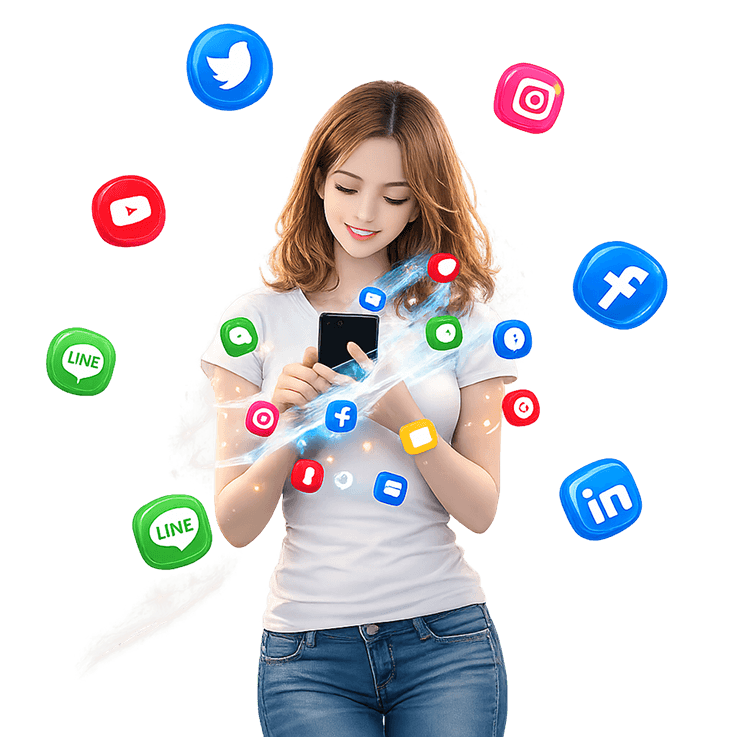 Digital results across social platforms