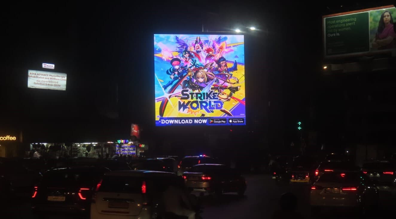MIXI Inc. Taps Programmatic DOOH to Power 'Strike World' India Launch with Social Beat and Lemma