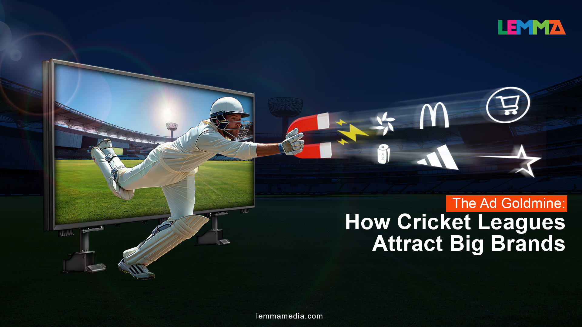 The Ad Goldmine: How Cricket Leagues Attract Big Brands