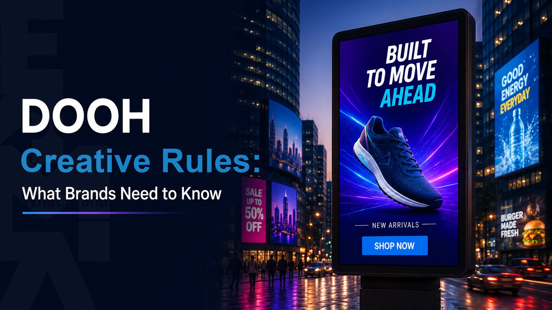 DOOH Creative Rules: What Brands Need to Know