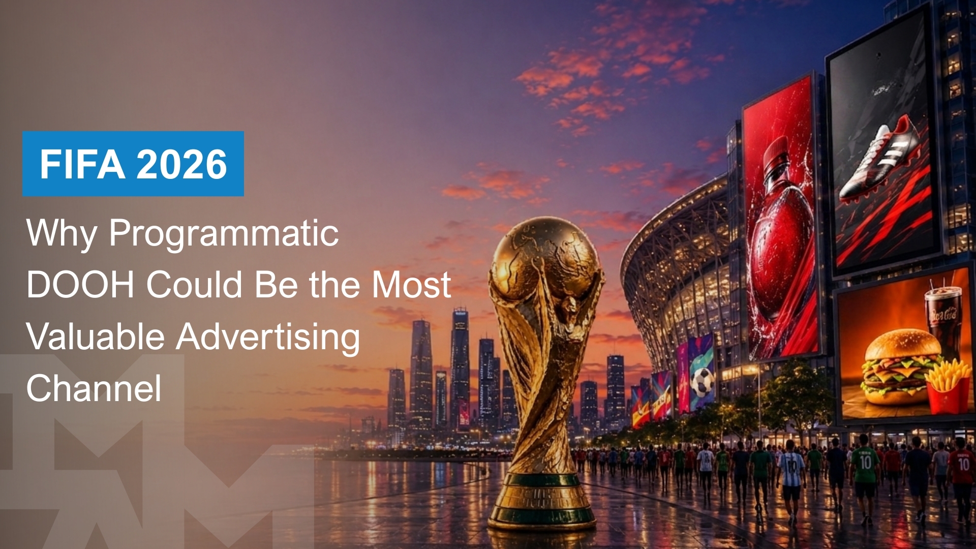 FIFA 2026: Why Programmatic DOOH Could Be the Most Valuable Advertising Channel